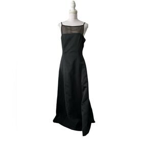 After Six As seen in Modern Bride Black Evening Gown NWT SZ 10 VTG Prom Perfect